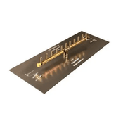 Linear Brass Burner/Rectangular Plate - CFBL110